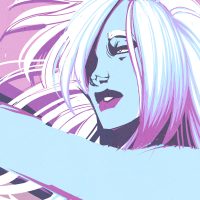 A woman, Lydia, laying awkwardly on her side,
hand flopped off the side of the bed. She was
clearly reaching for the wine bottle, which
has capsized, and now stares on at it in a
drunken stupor.
Contains non-sexual nudity.